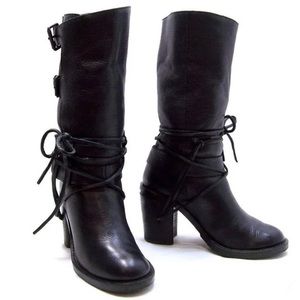 Vince Camuto Skylas Motorcycle Boot Size 6